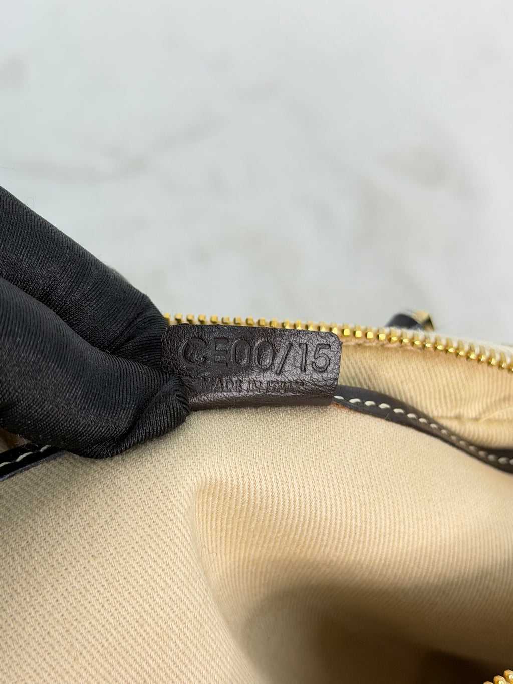 CELINE Macadam Barrel Bag