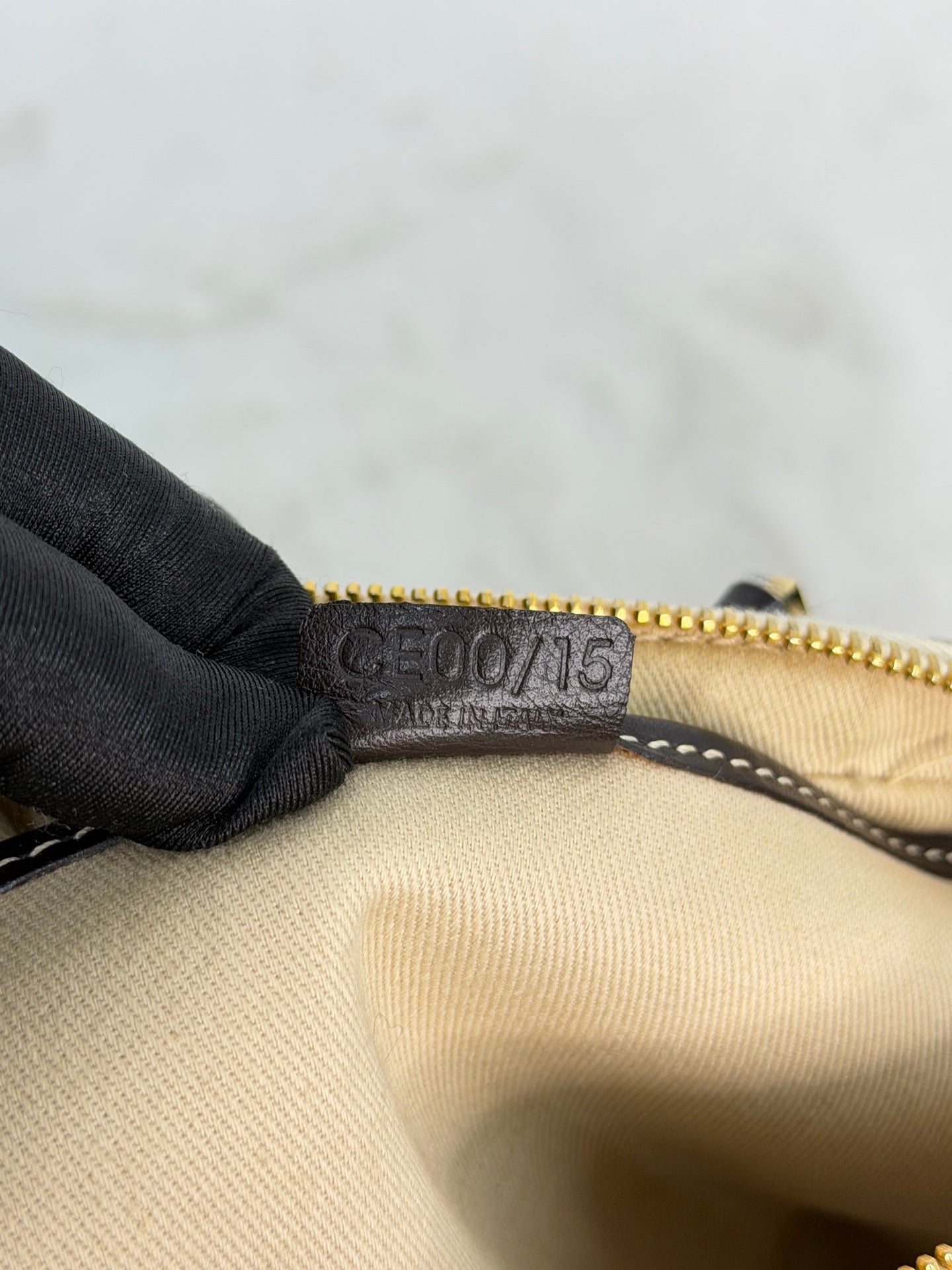 CELINE Macadam Barrel Bag