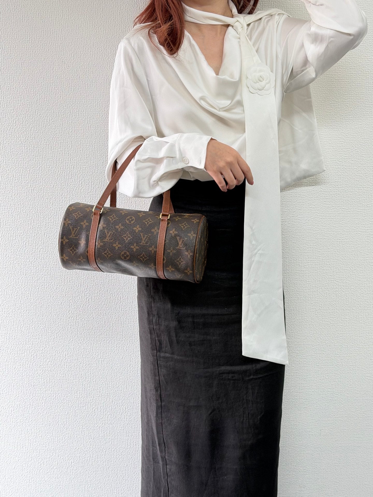 LOUIS VUITTON Monogram Papillon Bag PM