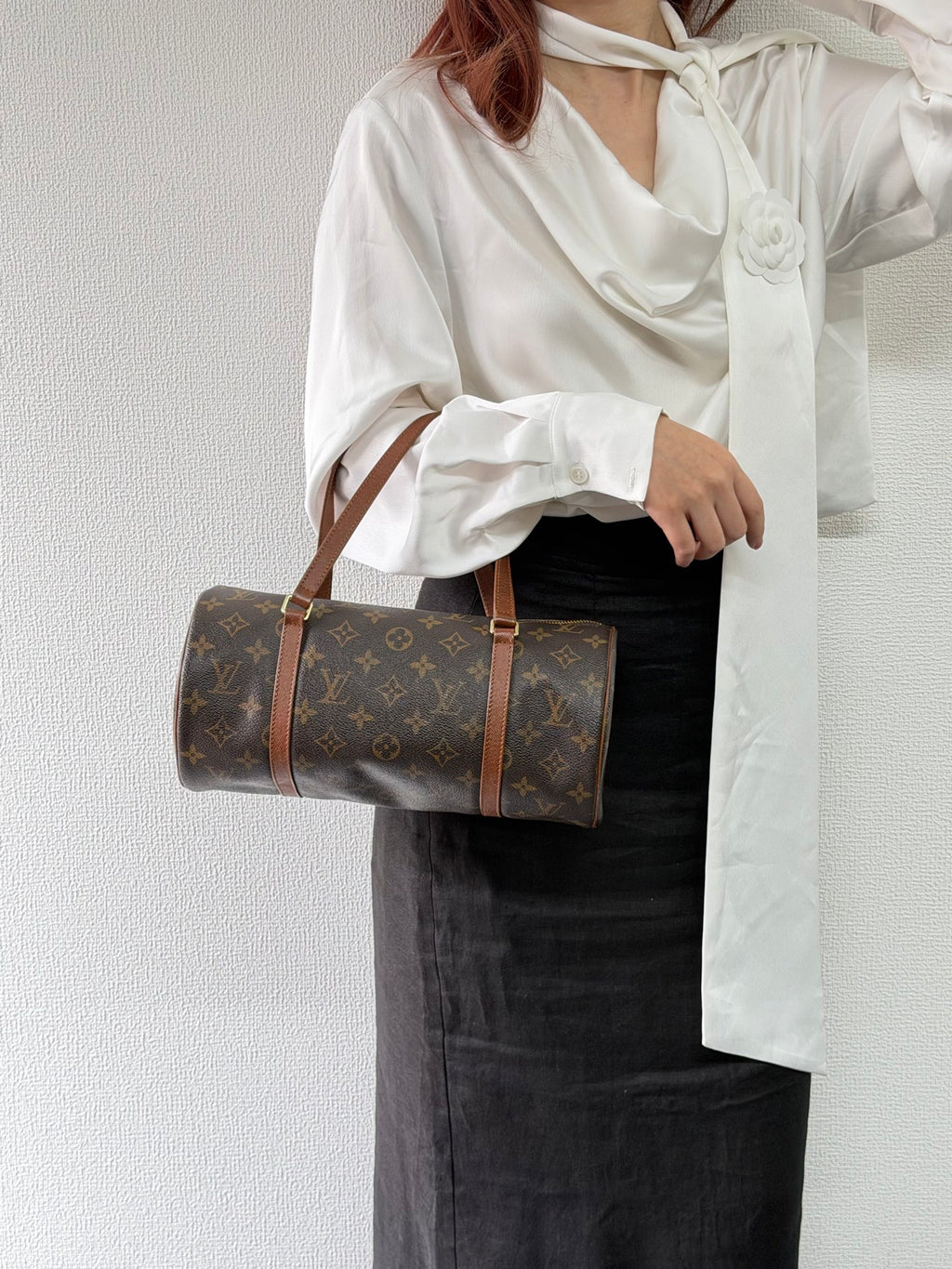 LOUIS VUITTON Monogram Papillon Bag PM