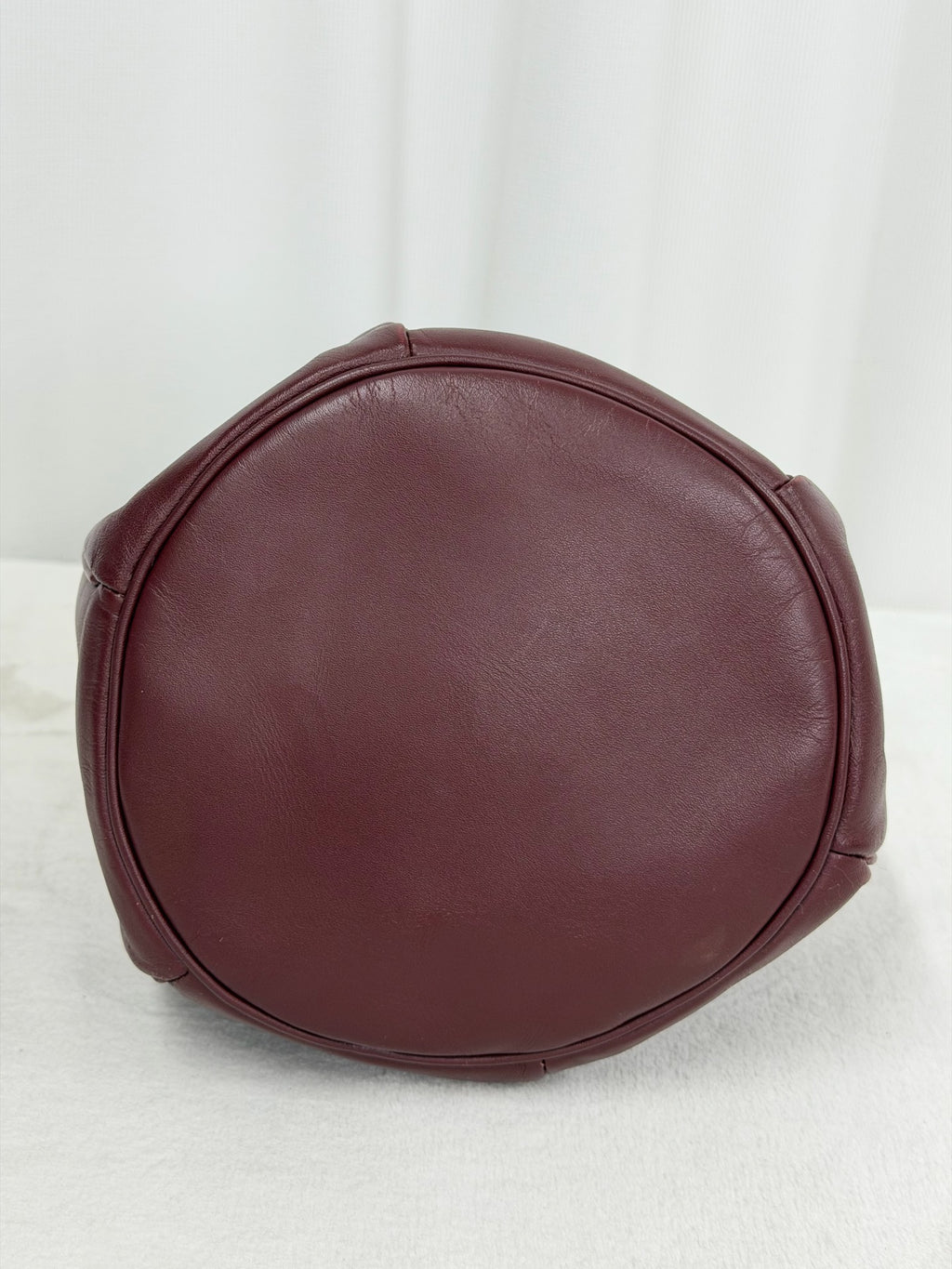 Cartier Burgendy Bucket Shoulderbag