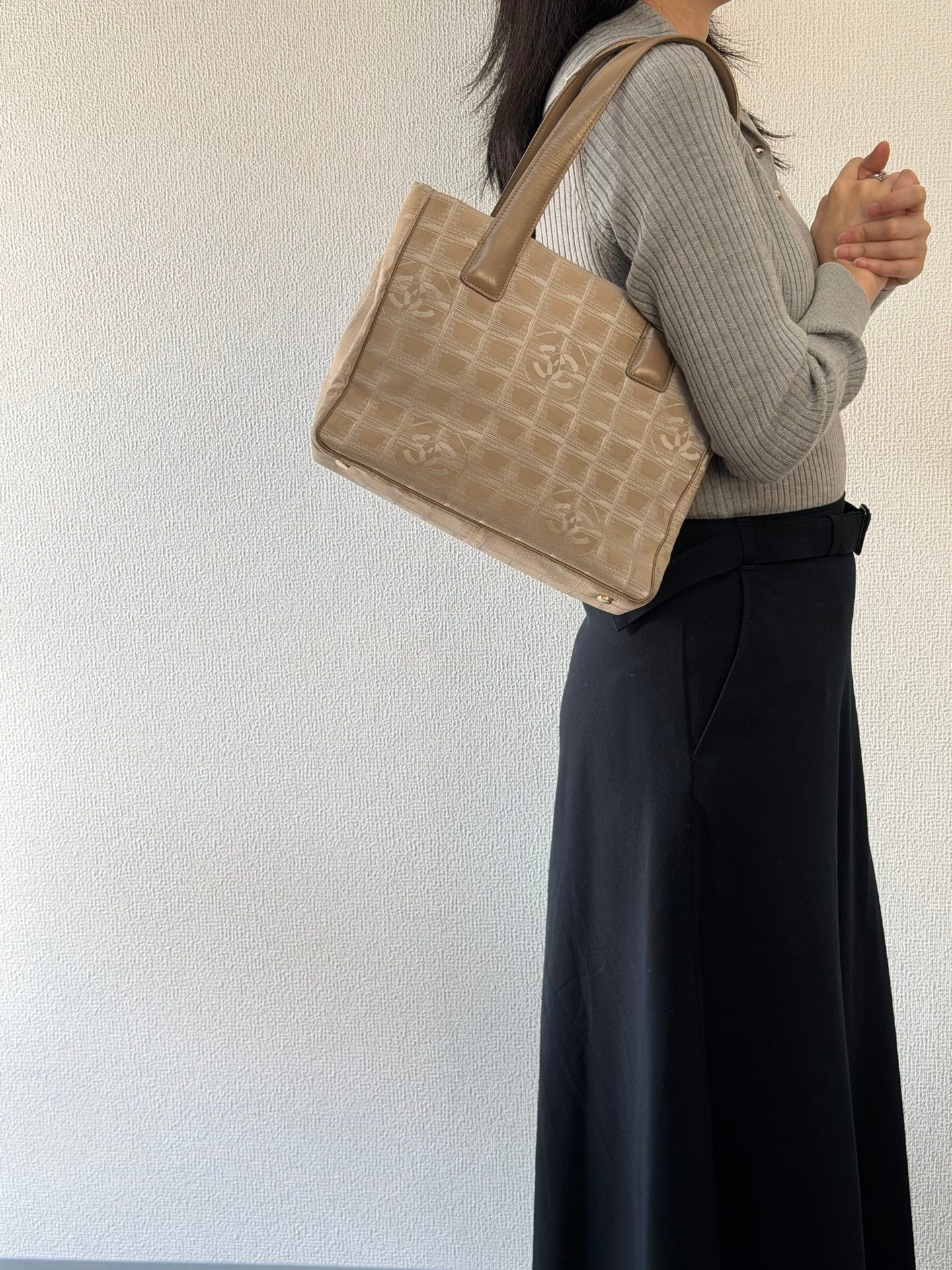 CHANEL Travel Line Handbag