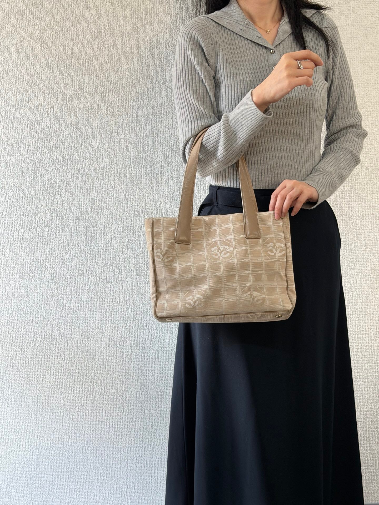 CHANEL Travel Line Handbag