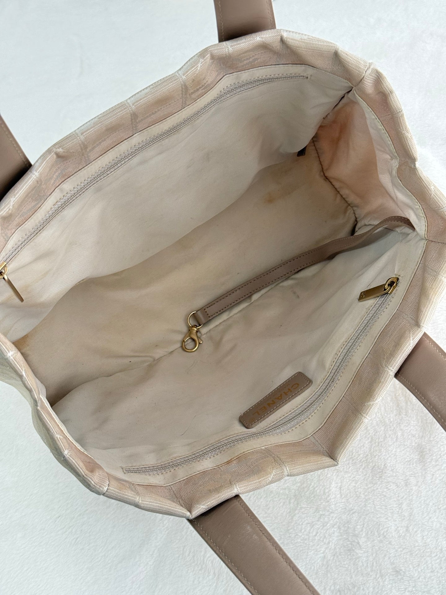 CHANEL Travel Line Handbag