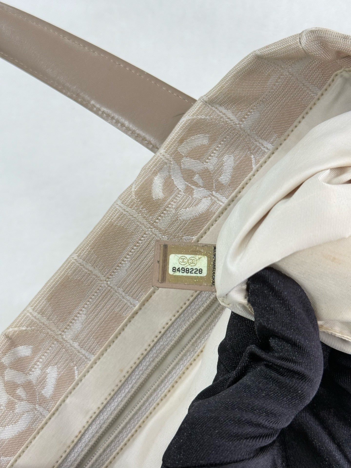 CHANEL Travel Line Handbag