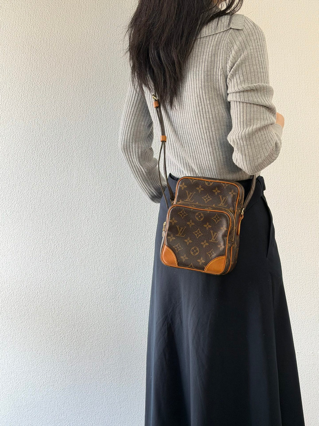 LOUIS VUITTON Monogram Camera Box Chainbag