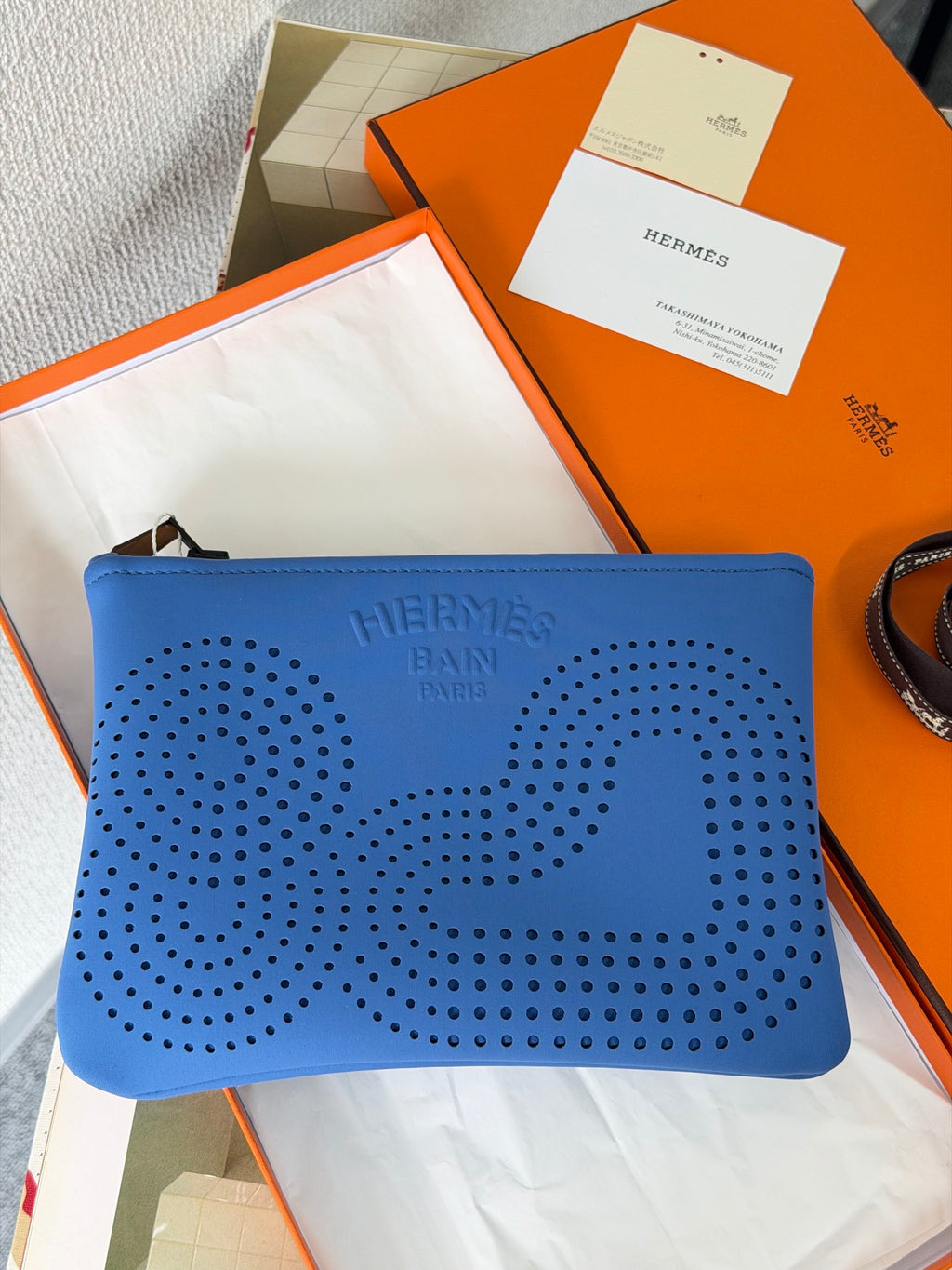 Hermes Neobain Zen au Soleil Vinyl Bag