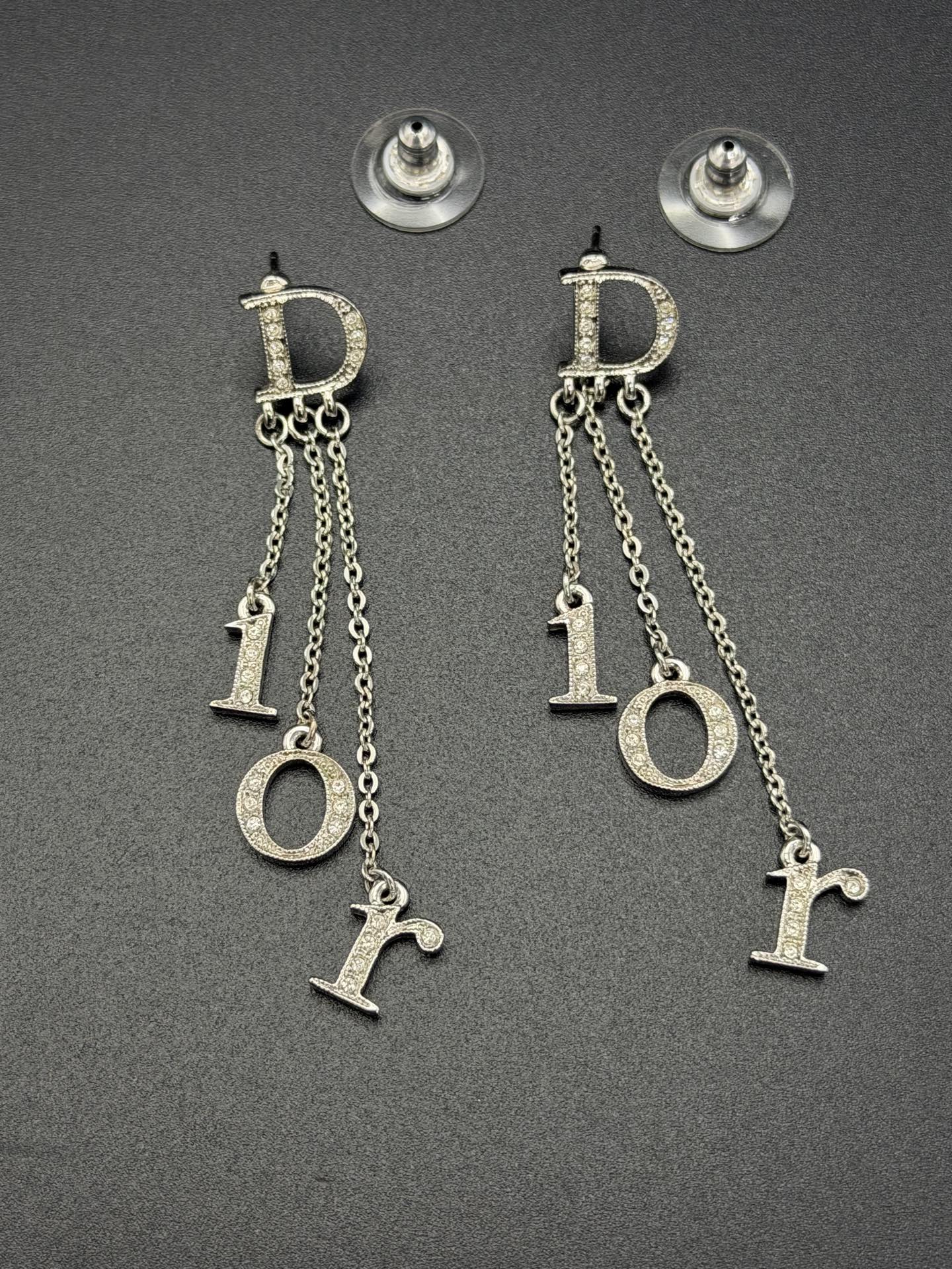 CHRISTIAN DIOR Pairs Earring