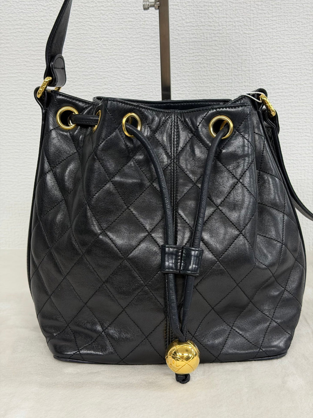 CHANEL Gold Ball Bucketbag