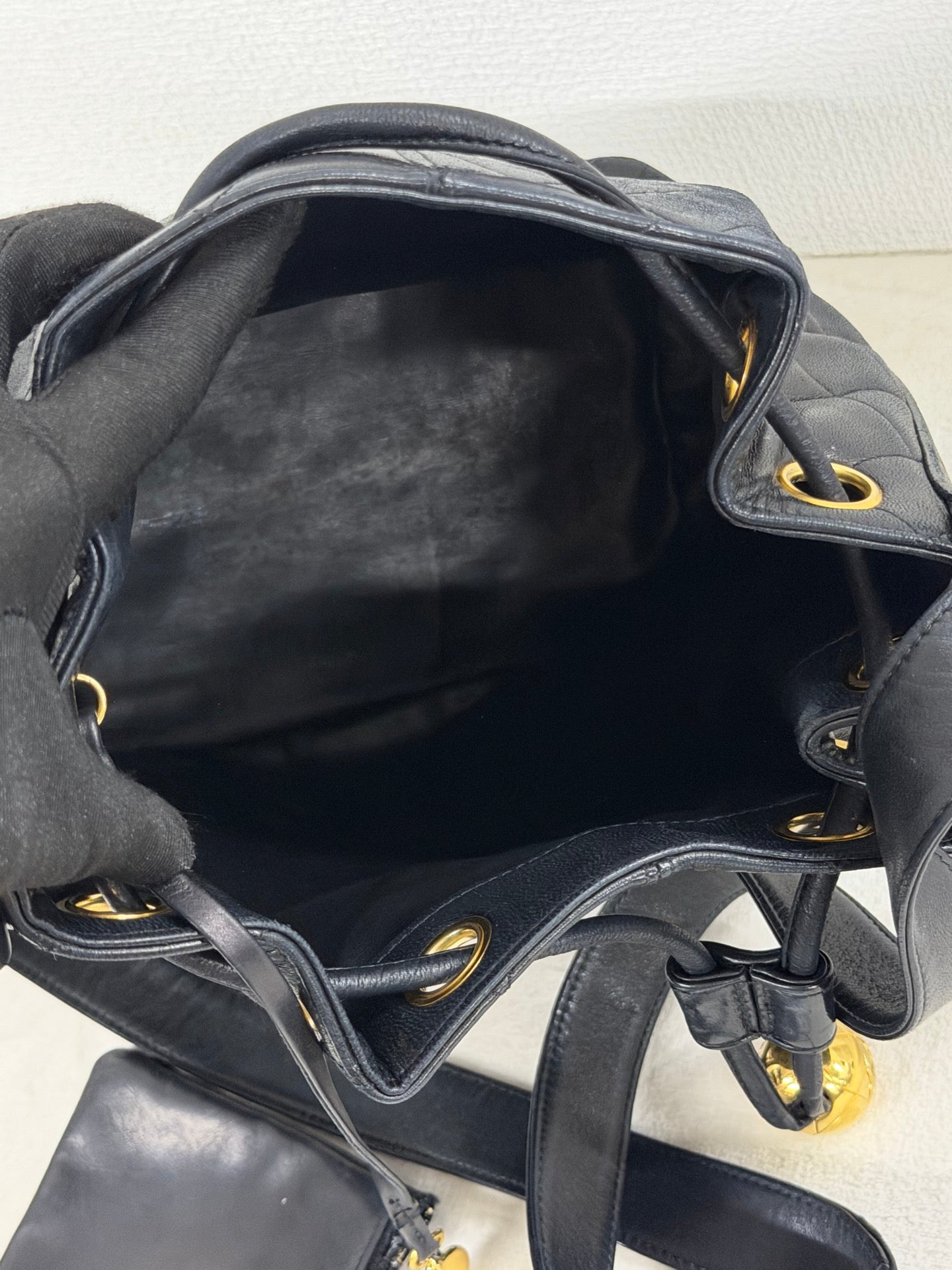CHANEL Gold Ball Bucketbag