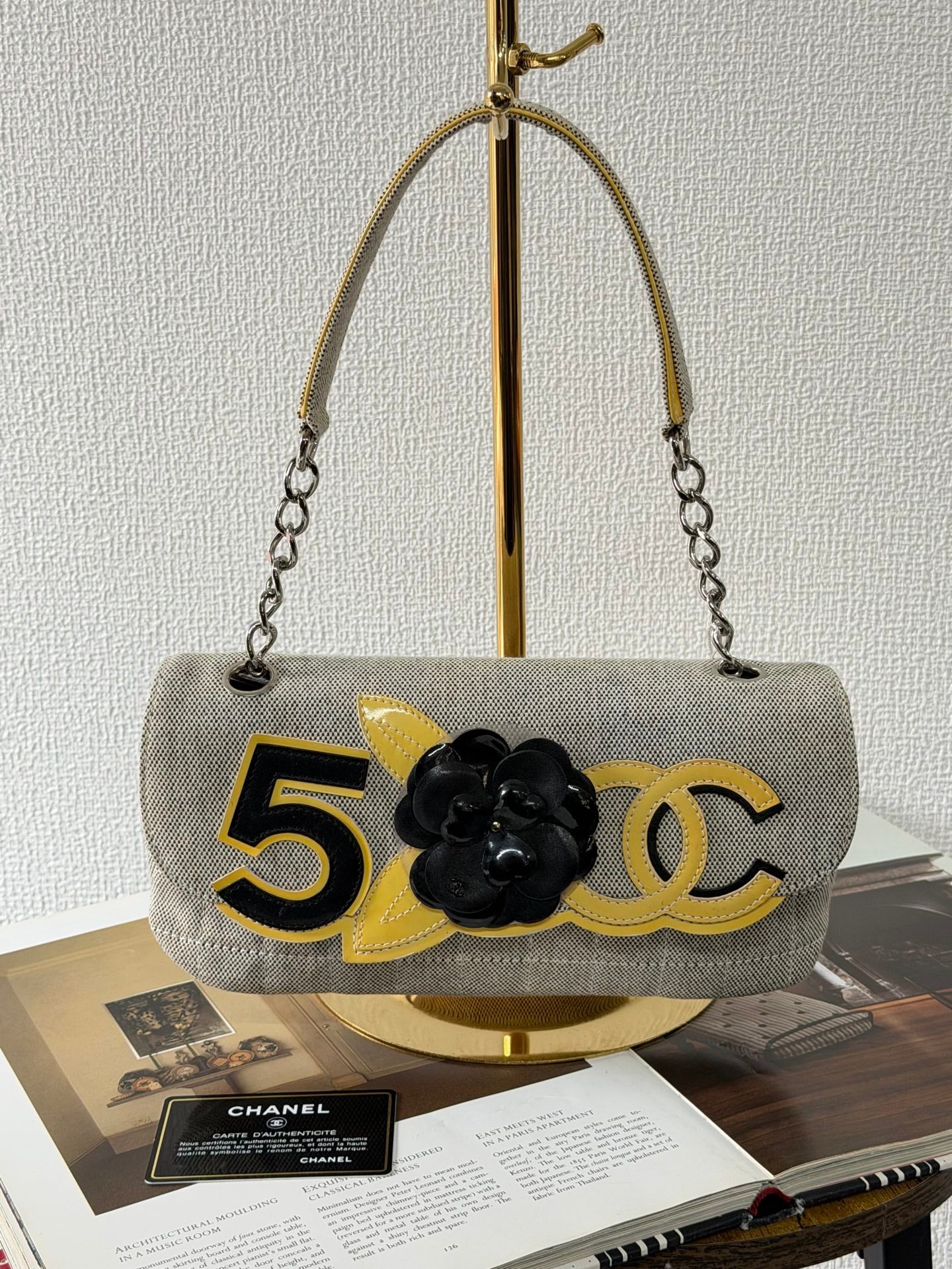 CHANEL  Camelia No.5 Chainbag
