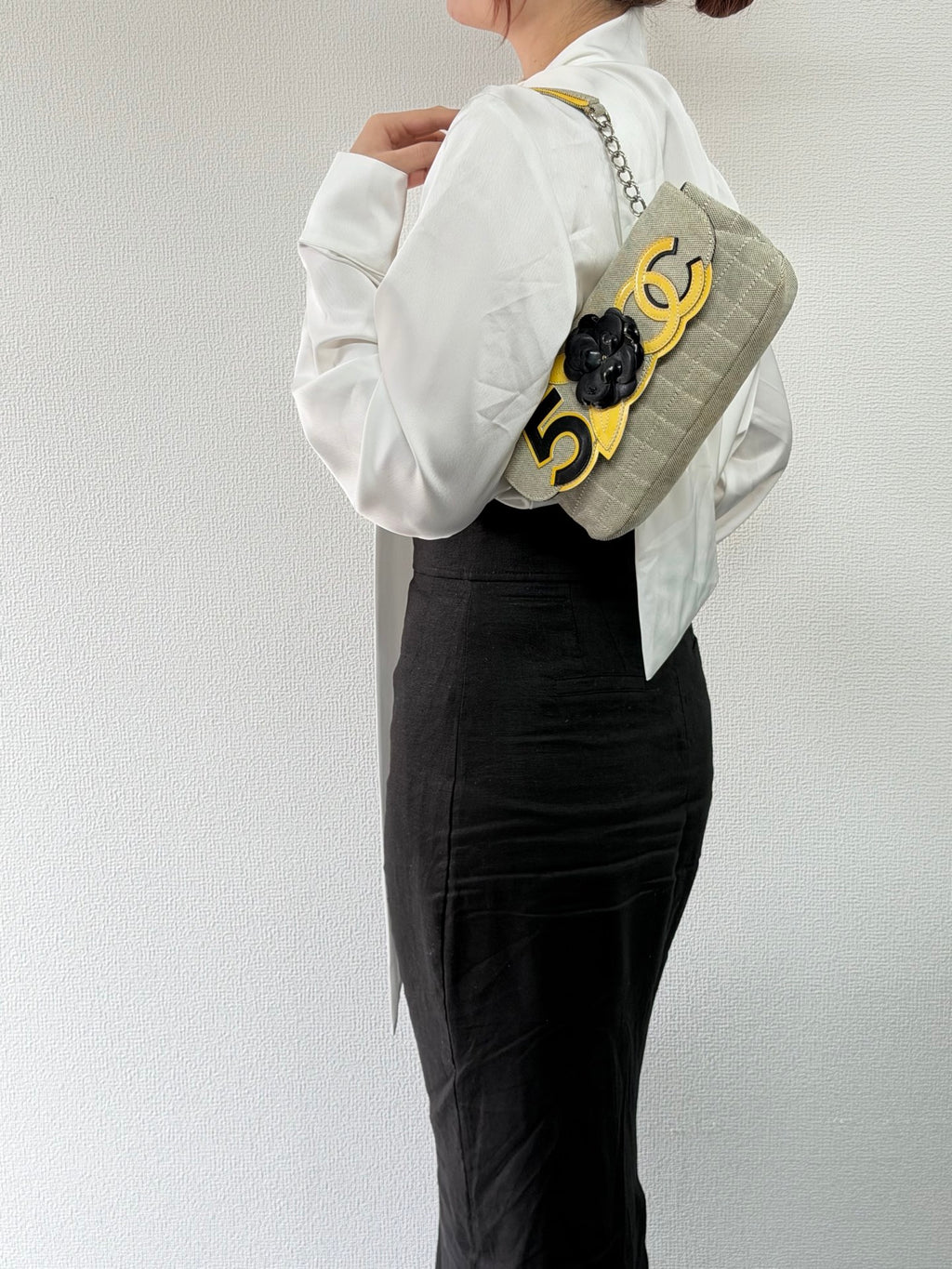 CHANEL  Camelia No.5 Chainbag