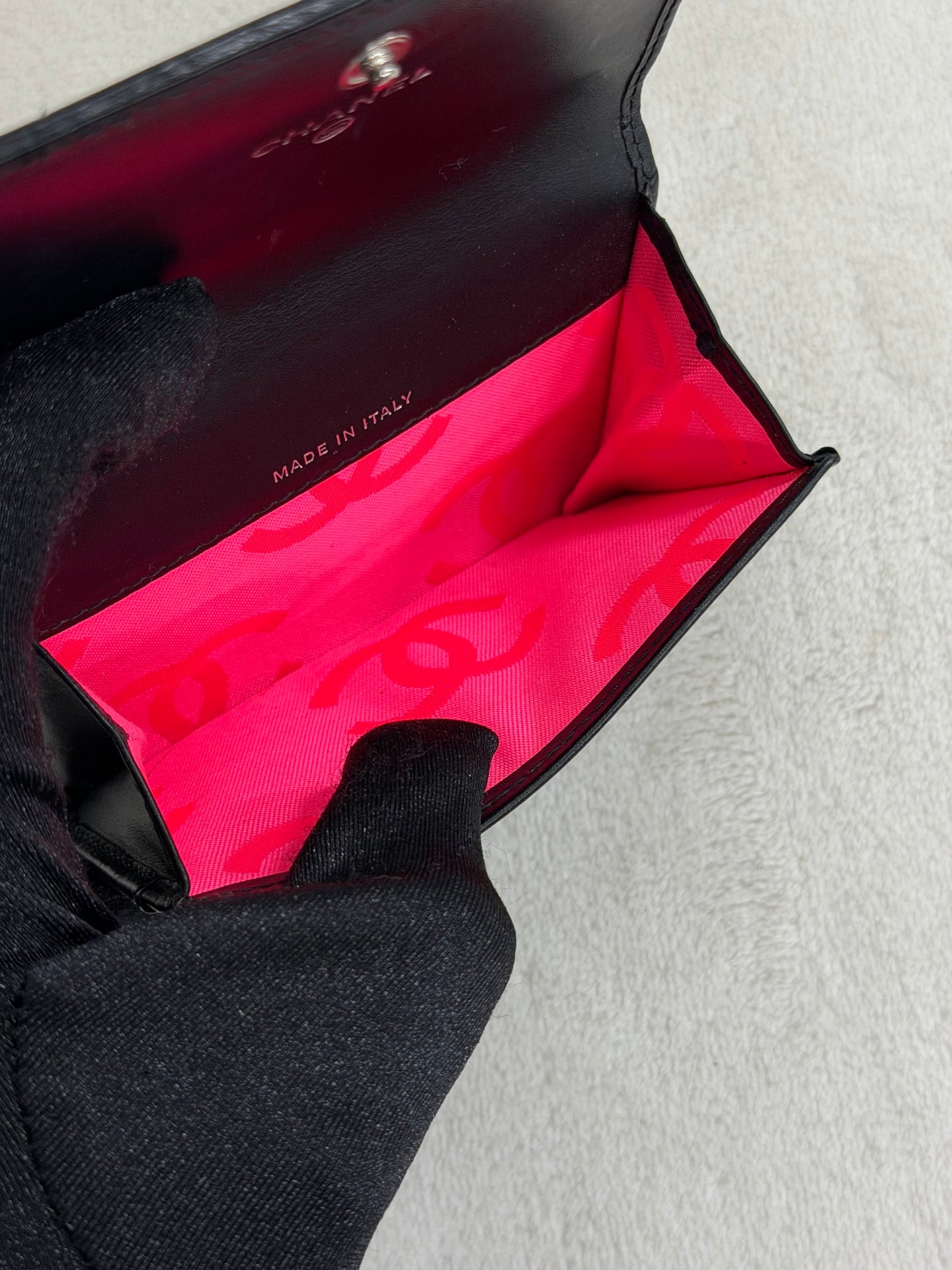CHANEL Cambon Trifold Wallet