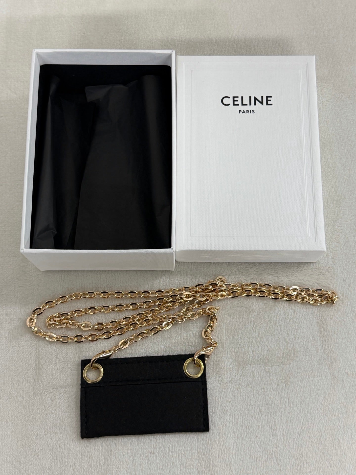 CELINE Leather Bifold wallet