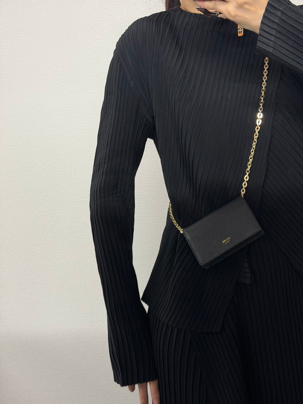 CELINE Leather Bifold wallet