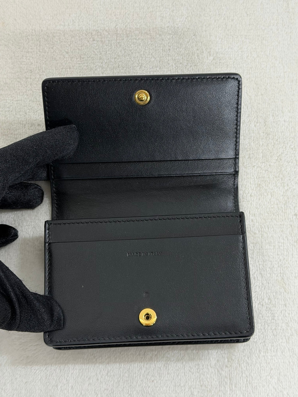 CELINE Leather Bifold wallet