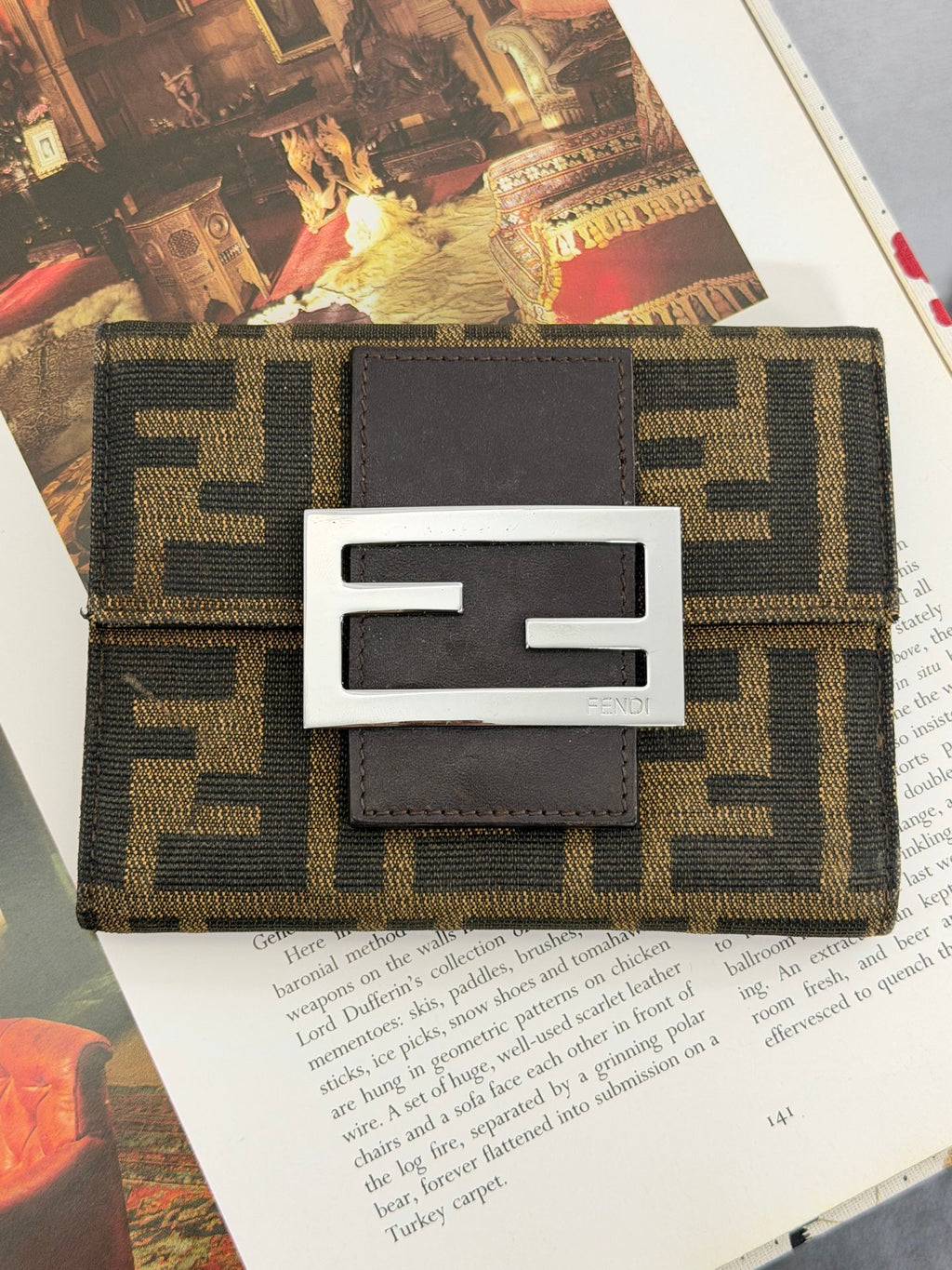 FENDI Zucca Trifold wallet