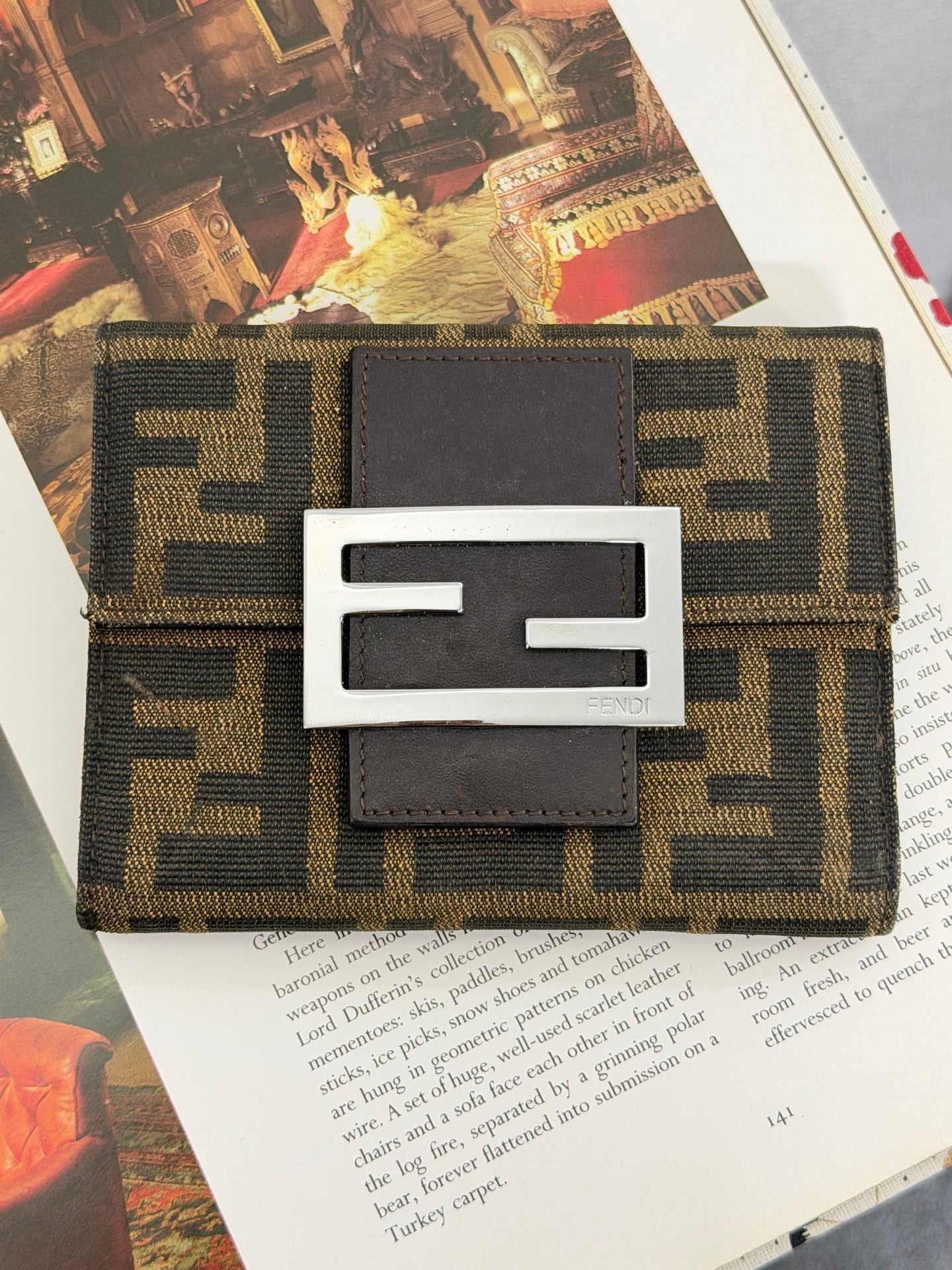 FENDI Zucca Trifold wallet