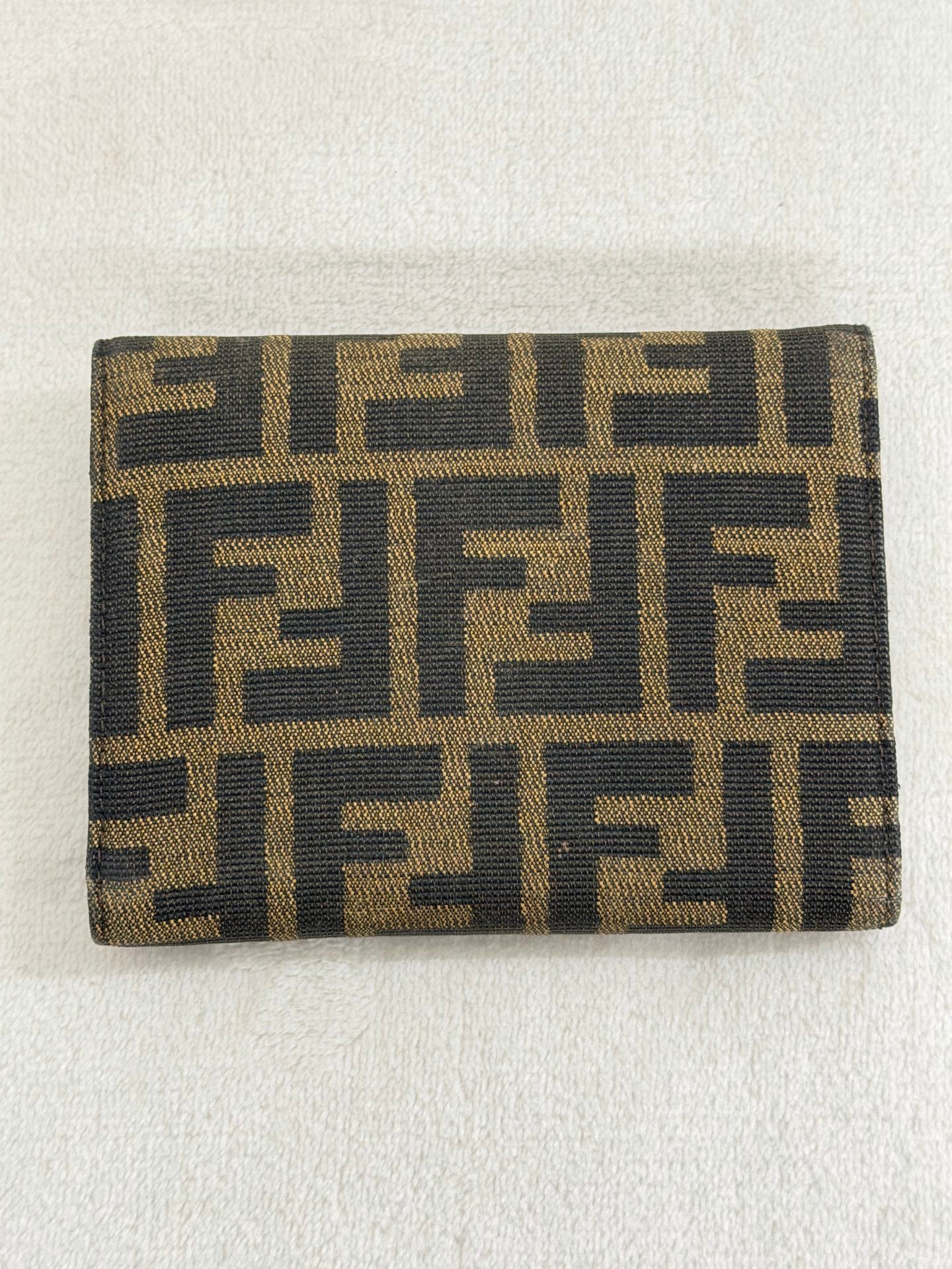 FENDI Zucca Trifold wallet