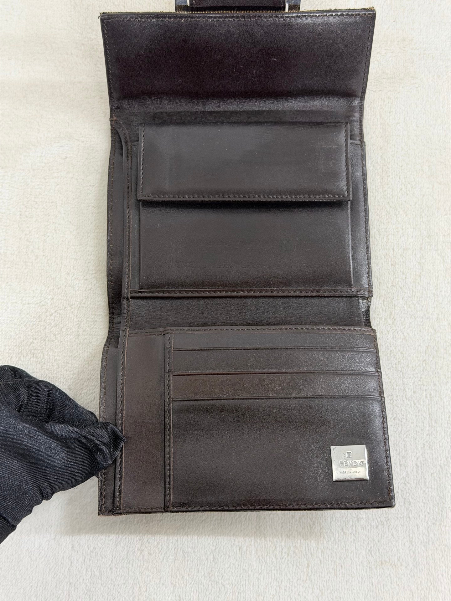 FENDI Zucca Trifold wallet