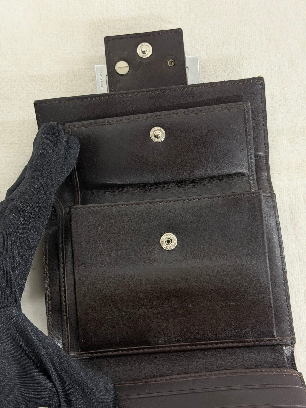 FENDI Zucca Trifold wallet