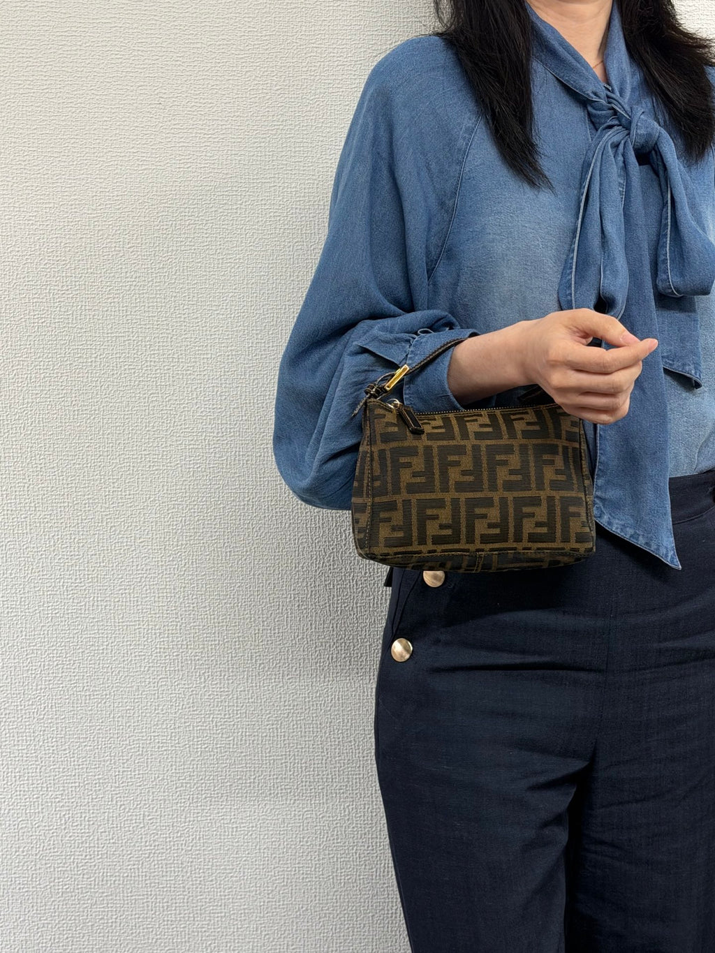 FENDI Zucca Handbag