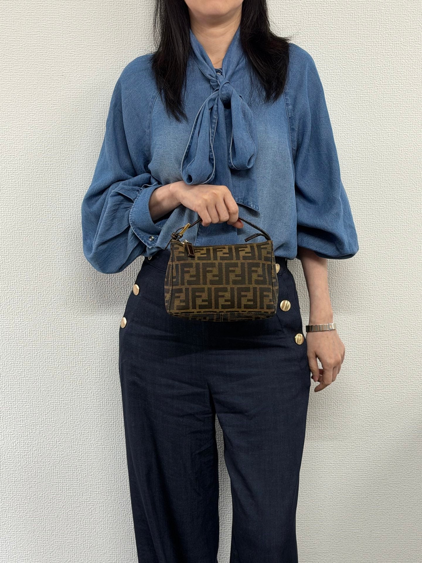 FENDI Zucca Handbag