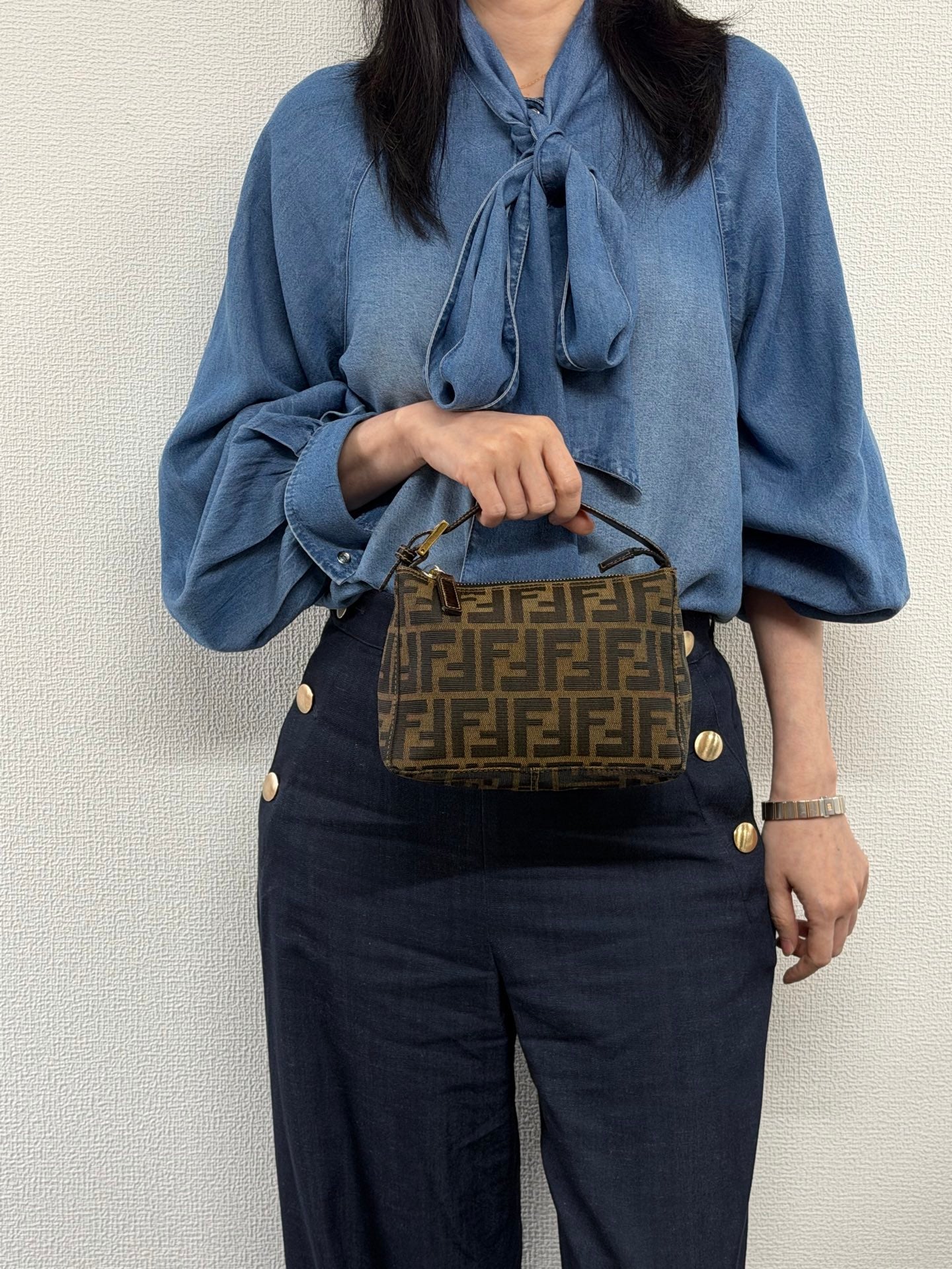 FENDI Zucca Handbag