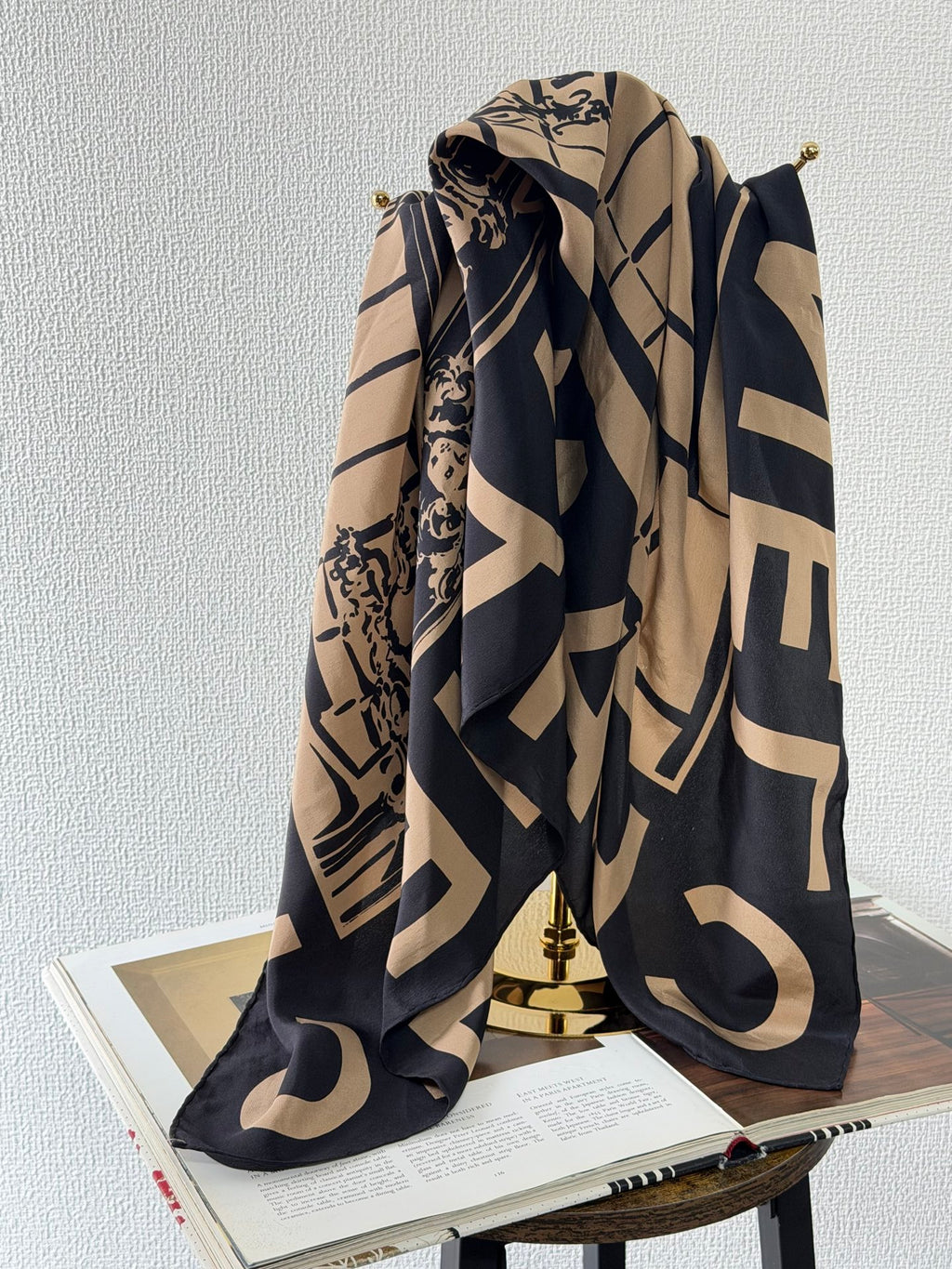 CHANEL Silk Scarf