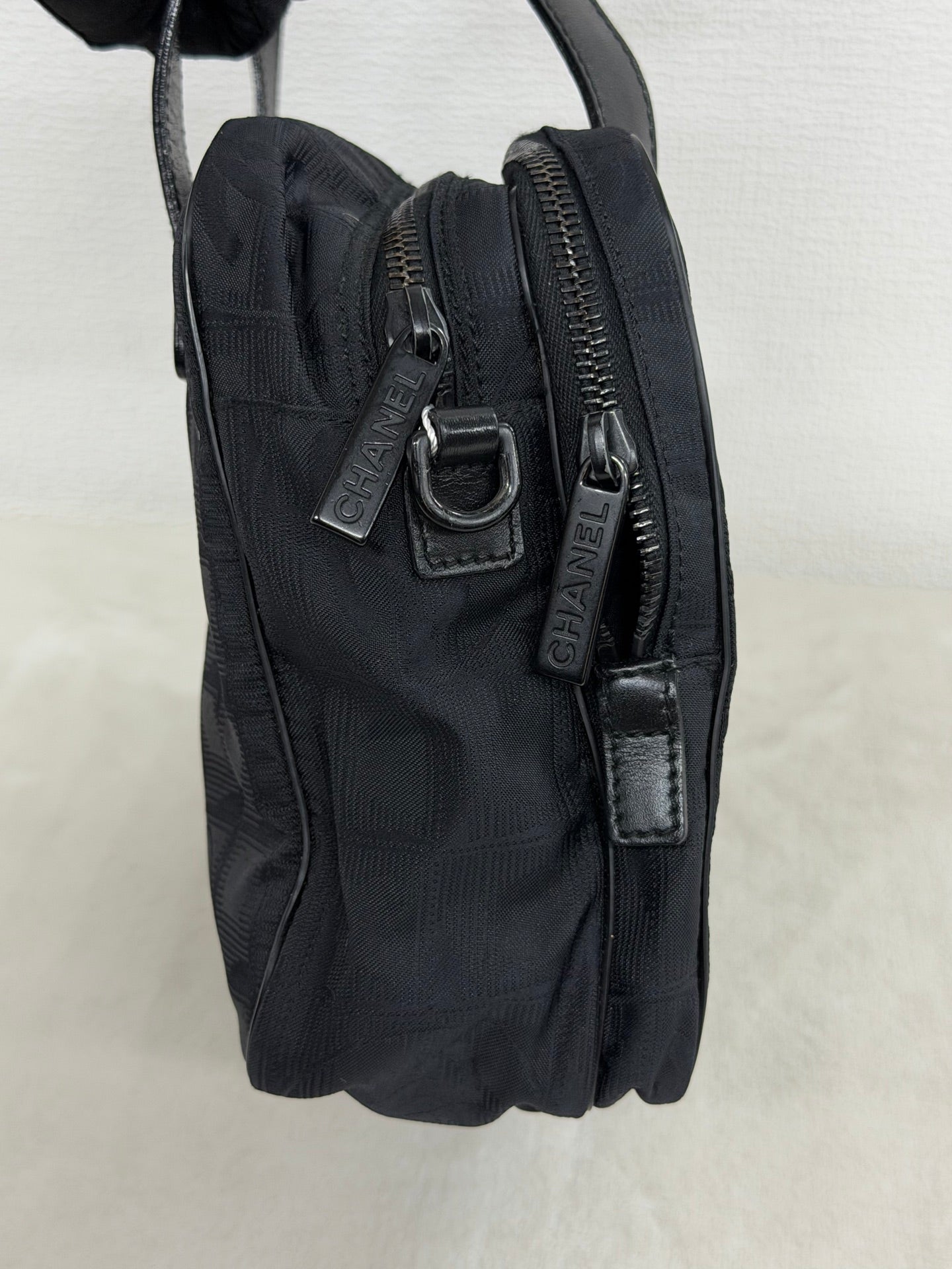 CHANEL Travel Line 2way Handbag