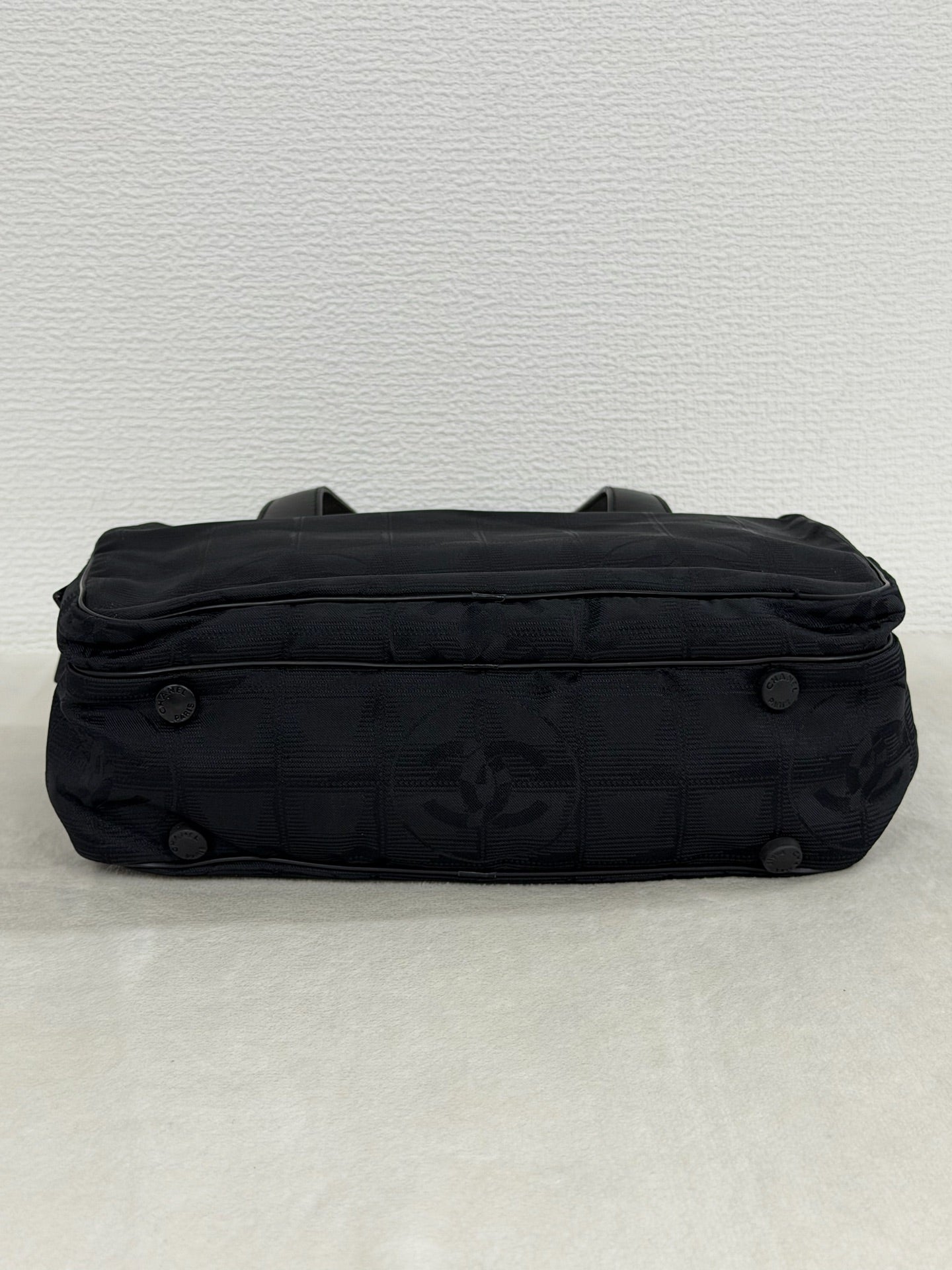 CHANEL Travel Line 2way Handbag
