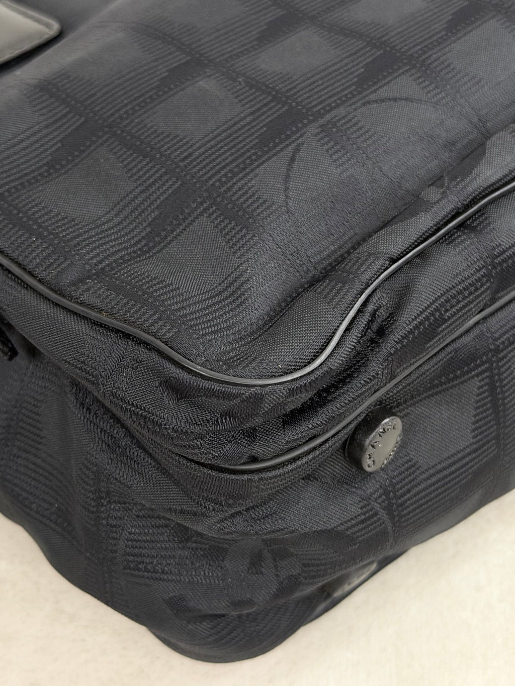 CHANEL Travel Line 2way Handbag