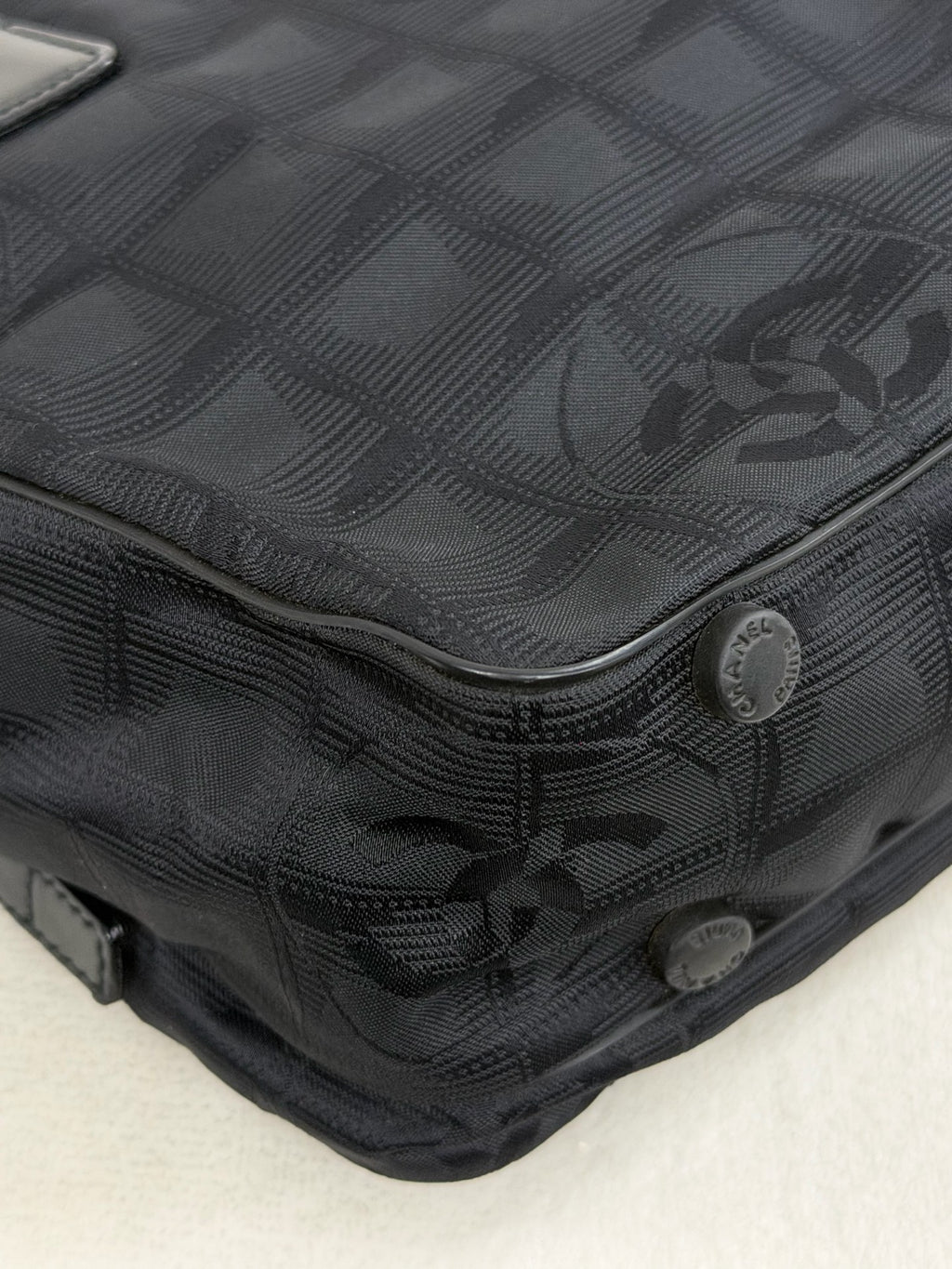 CHANEL Travel Line 2way Handbag