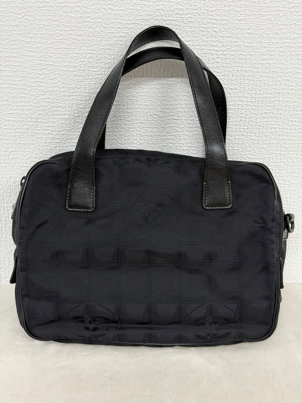 CHANEL Travel Line 2way Handbag