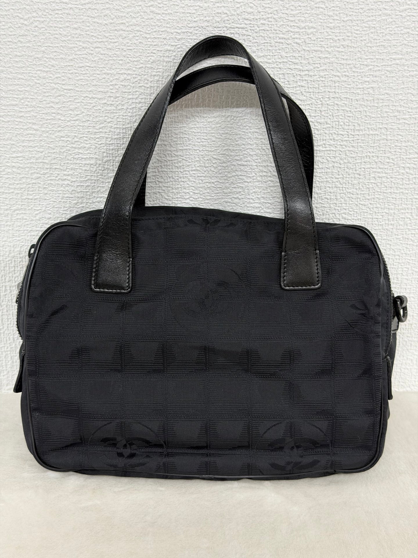 CHANEL Travel Line 2way Handbag