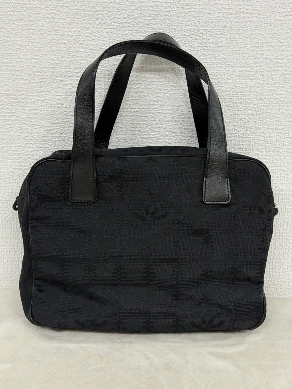 CHANEL Travel Line 2way Handbag