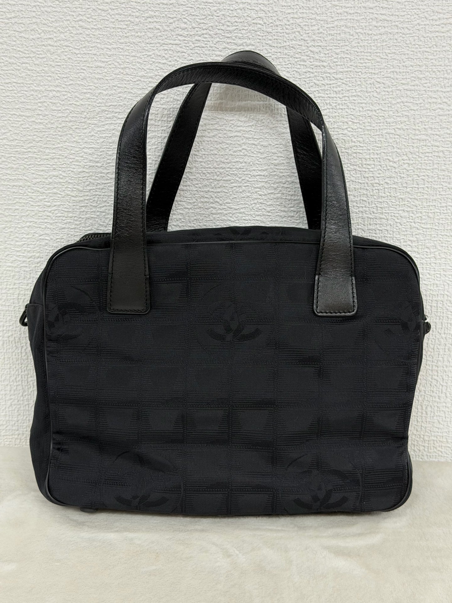 CHANEL Travel Line 2way Handbag