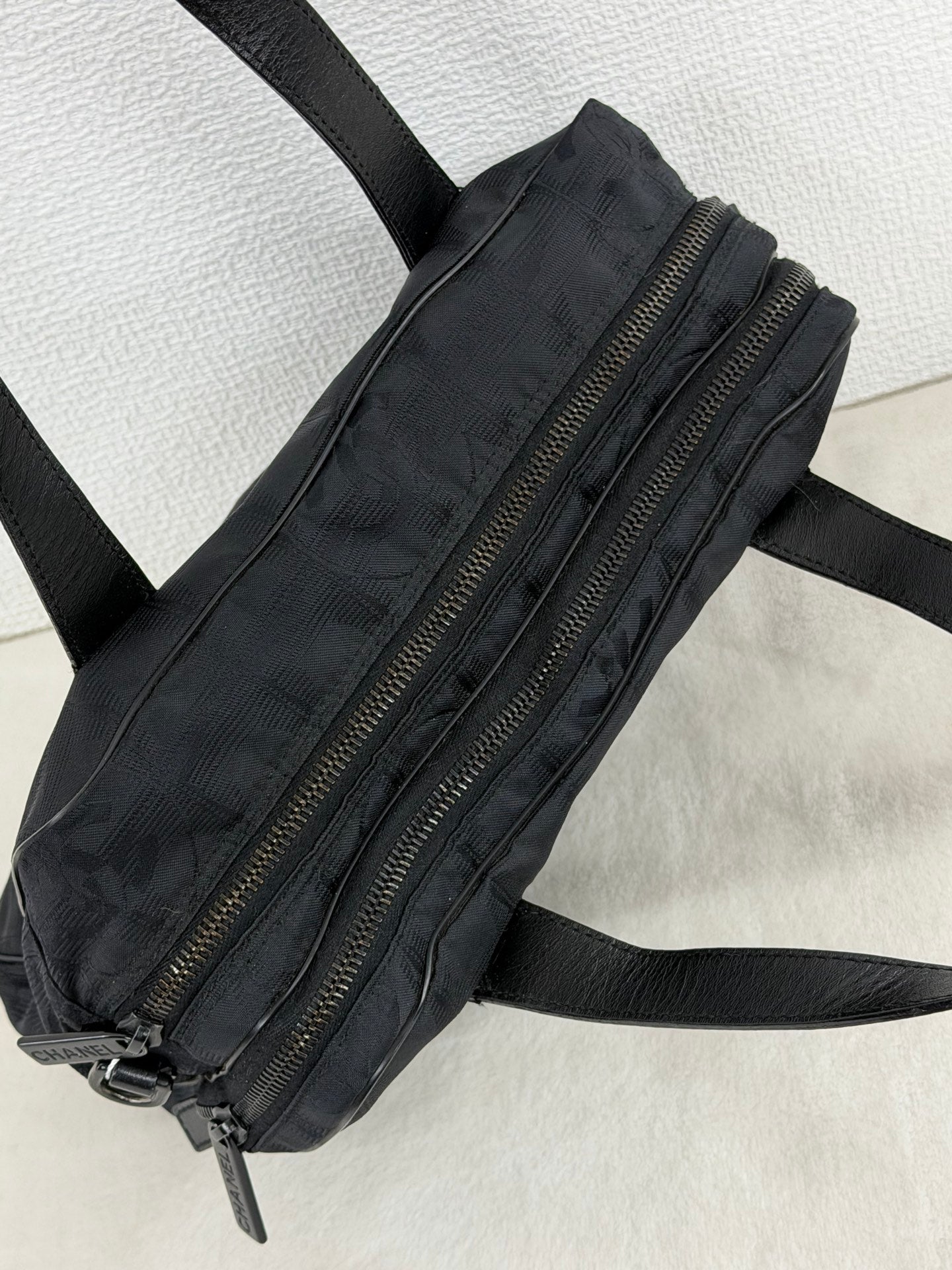 CHANEL Travel Line 2way Handbag