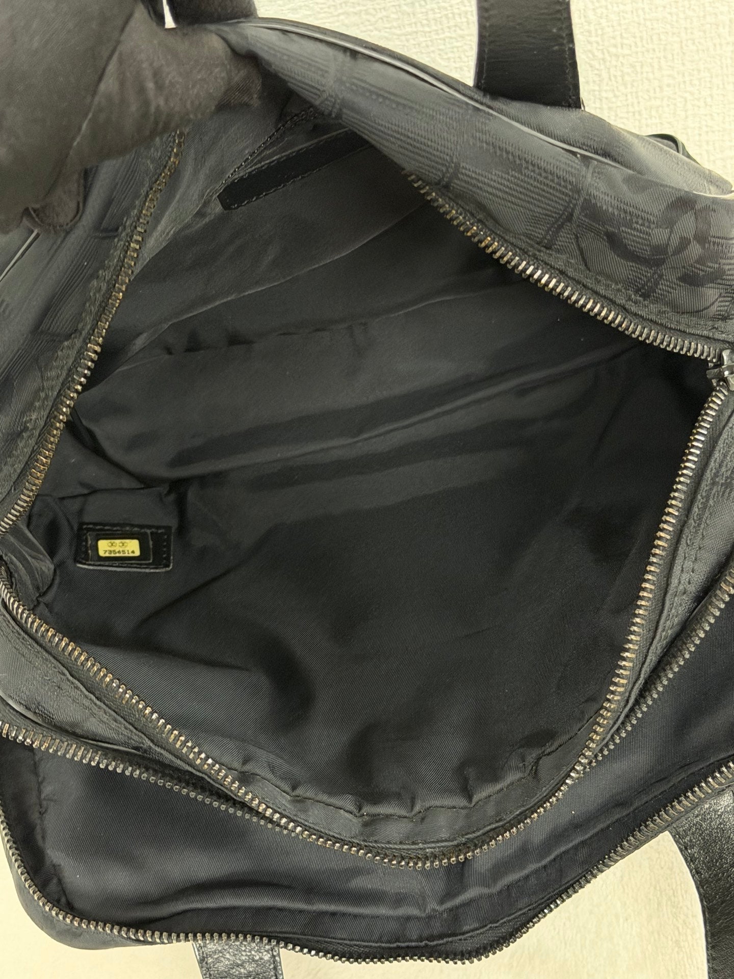 CHANEL Travel Line 2way Handbag