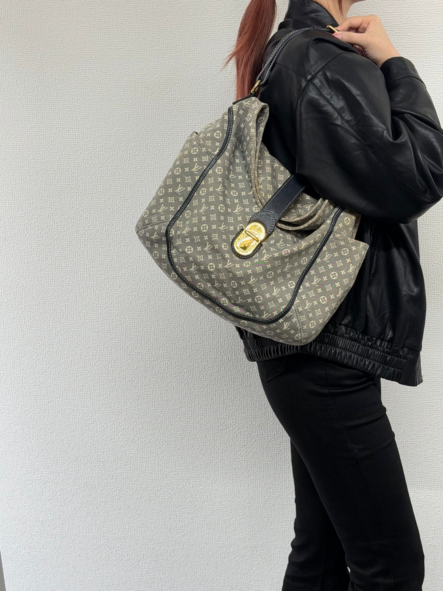 LOUIS VUITTON Monogram Denim Shoulderbag
