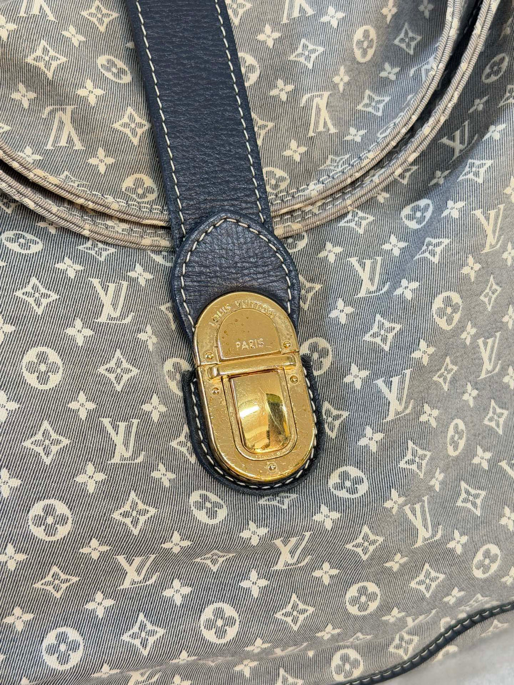 LOUIS VUITTON Monogram Denim Shoulderbag