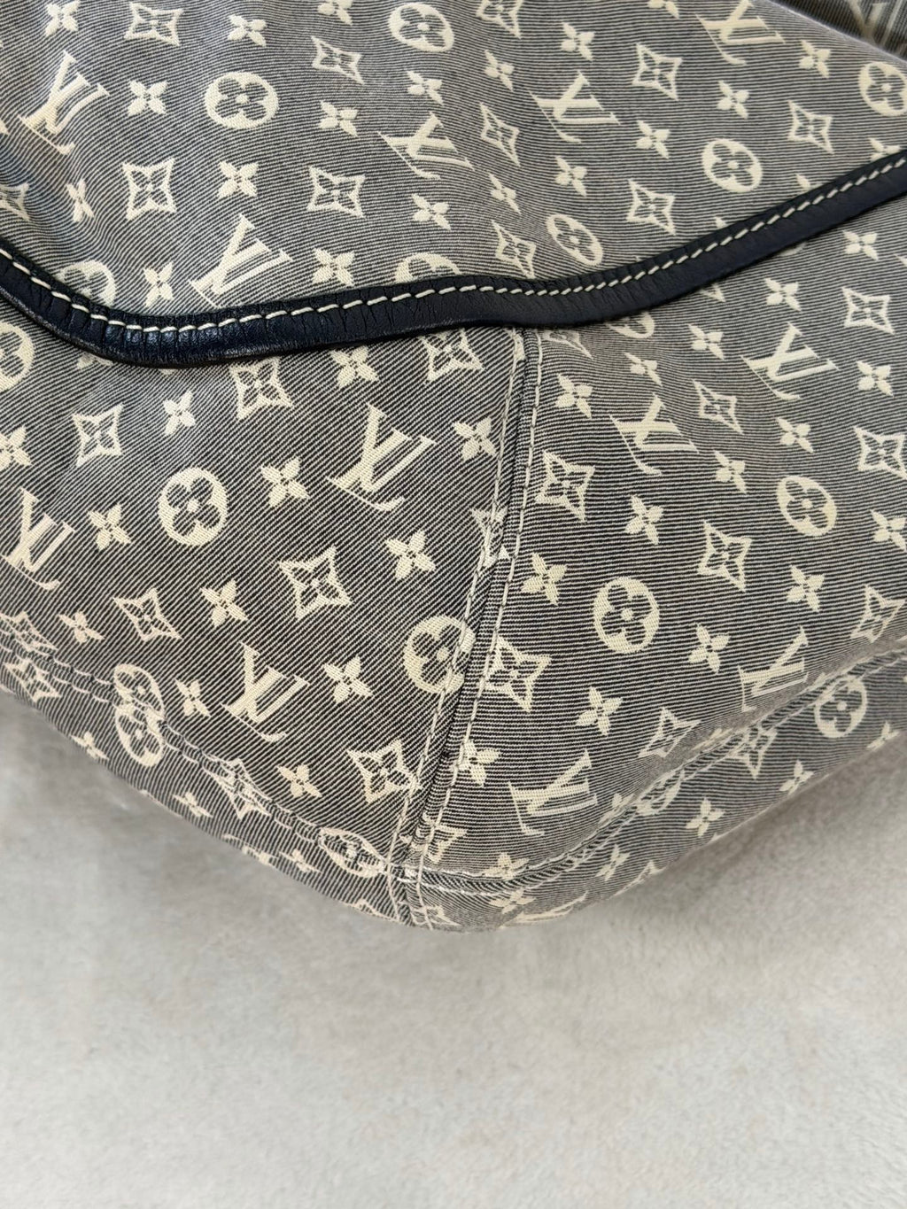 LOUIS VUITTON Monogram Denim Shoulderbag