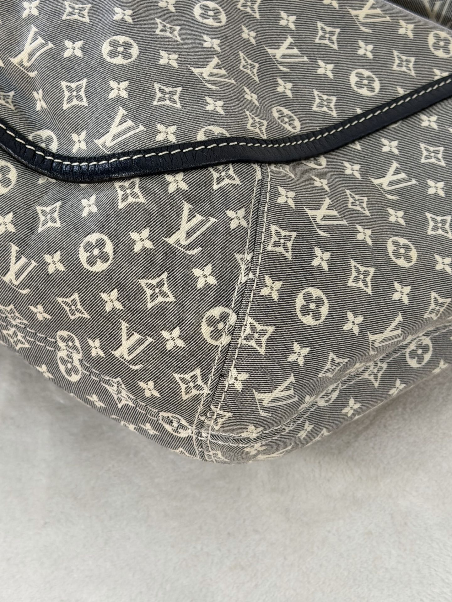 LOUIS VUITTON Monogram Denim Shoulderbag