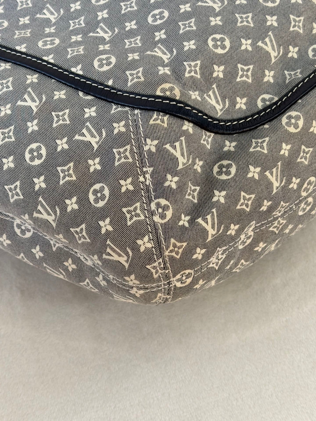 LOUIS VUITTON Monogram Denim Shoulderbag