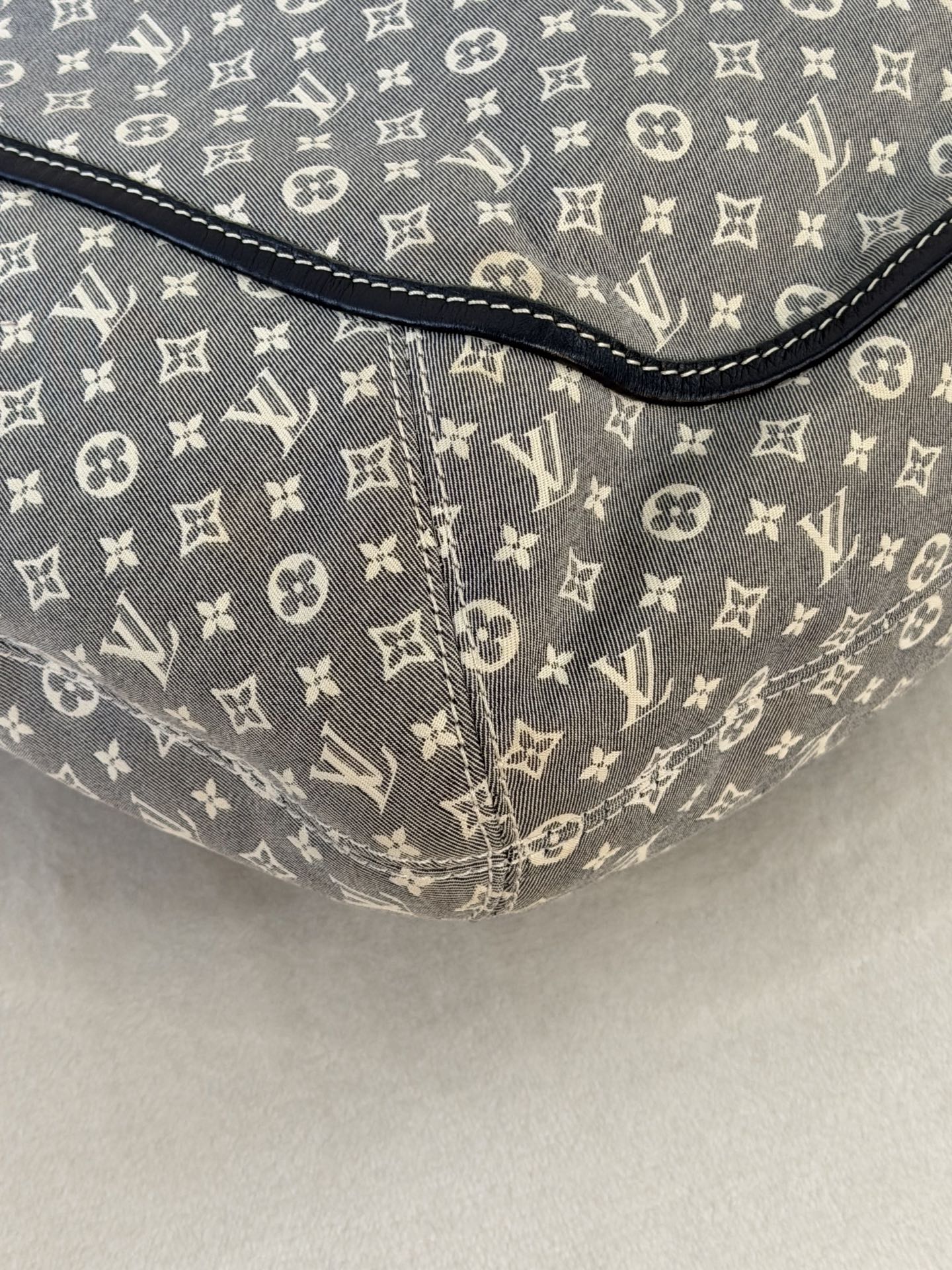 LOUIS VUITTON Monogram Denim Shoulderbag