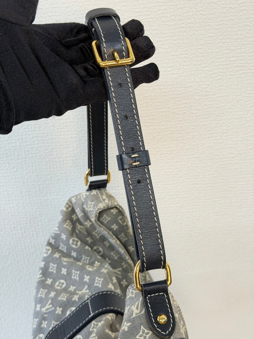 LOUIS VUITTON Monogram Denim Shoulderbag