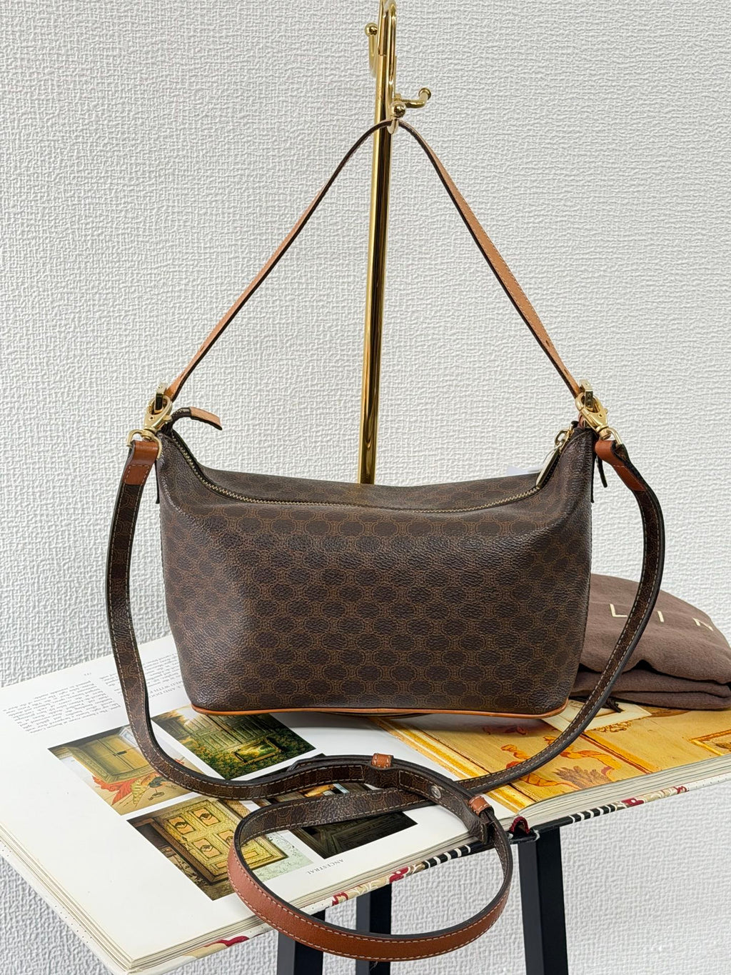 CELINE Macadam  2WAY Hobo bag