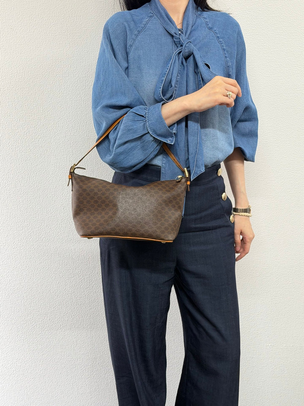 CELINE Macadam  2WAY Hobo bag