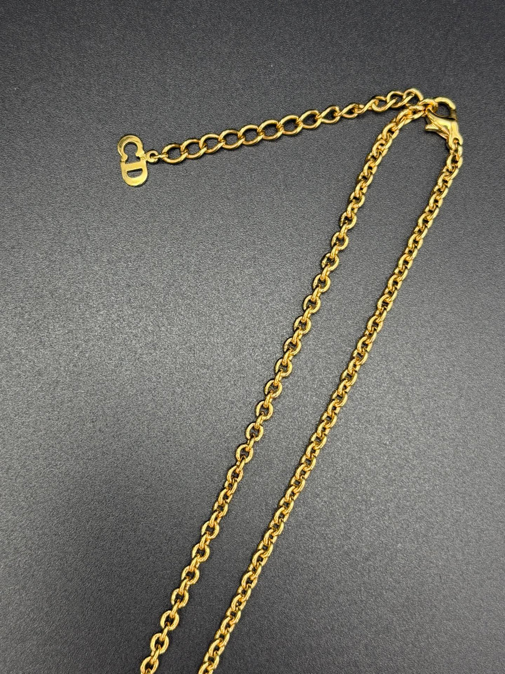CHRISTIAN DIOR  Dior  Logo Necklace