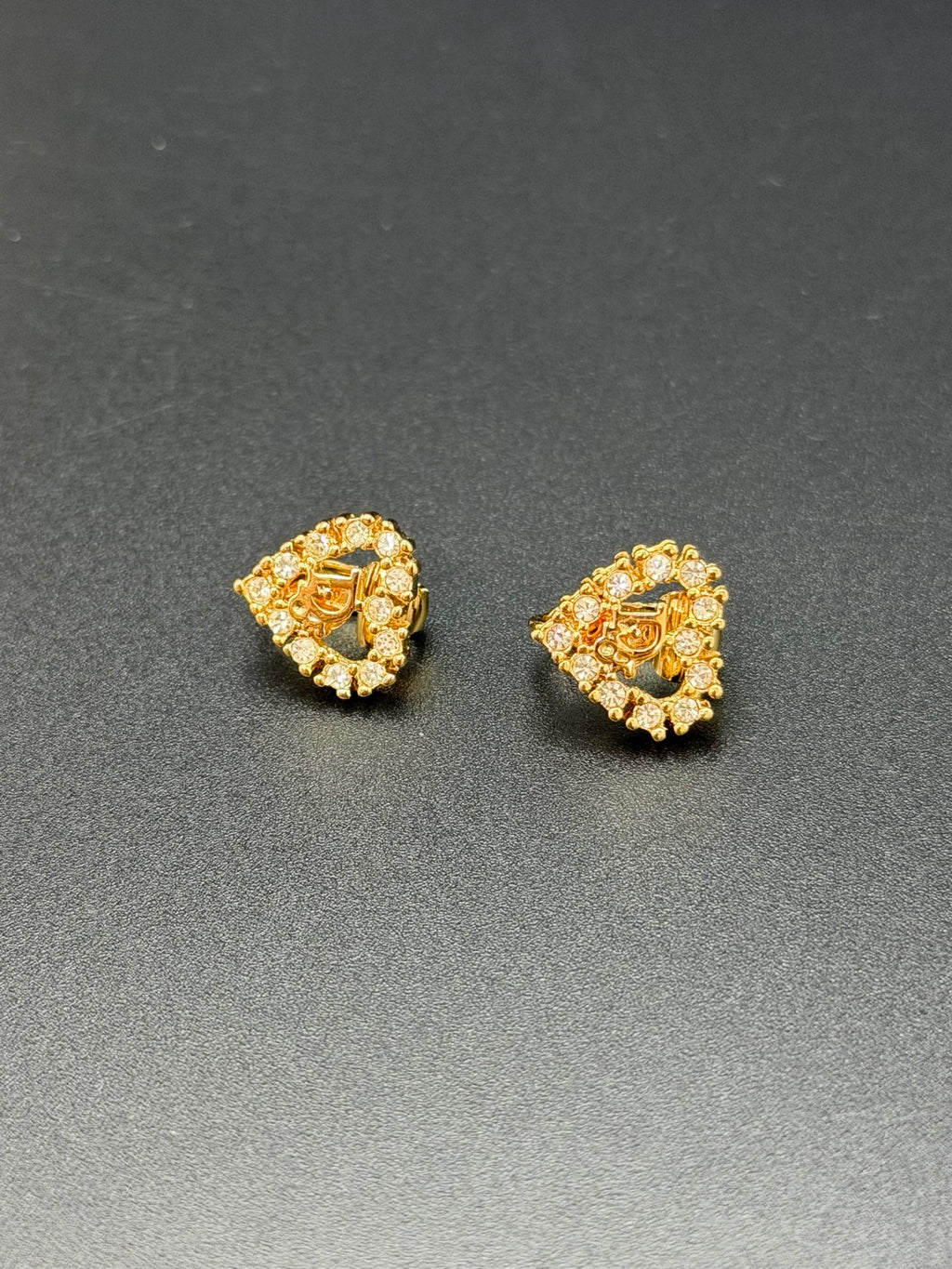 CHRISTIAN DIOR Heart-Shaped Earring